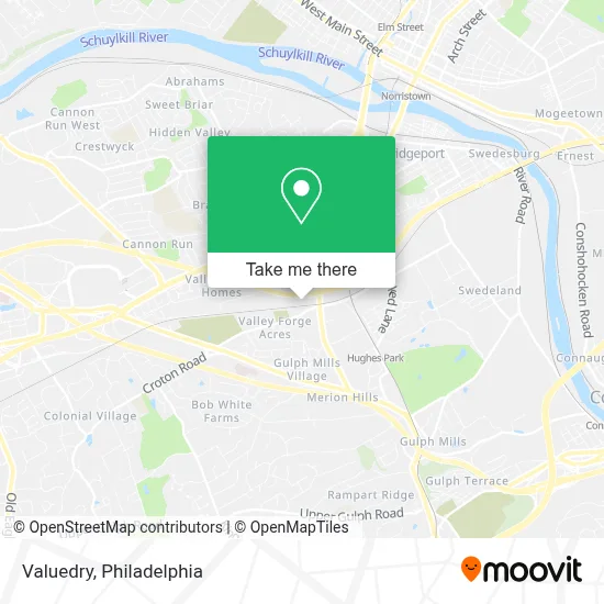 Valuedry map