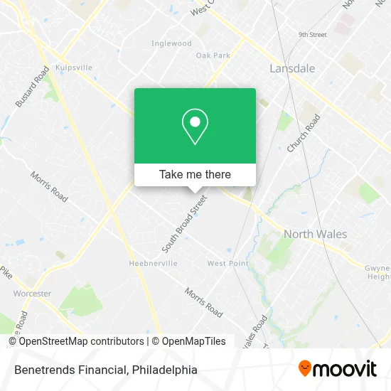 Benetrends Financial map