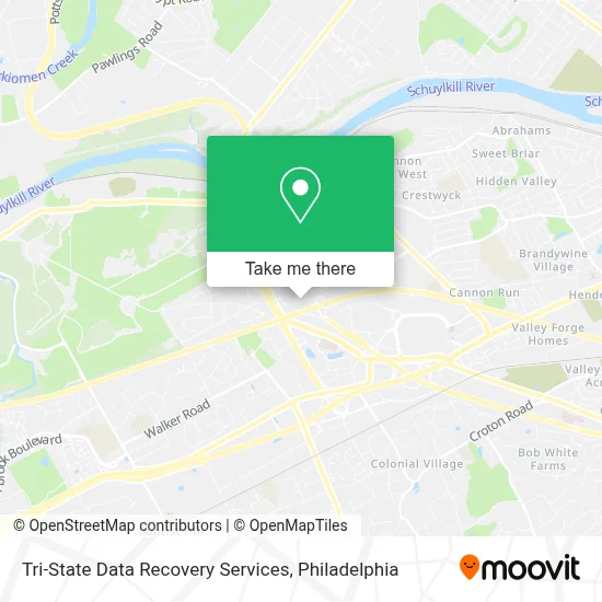 Tri-State Data Recovery Services map