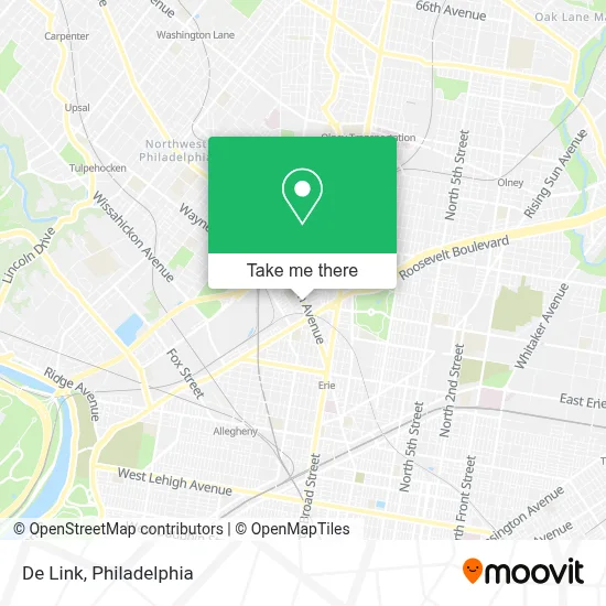 De Link map