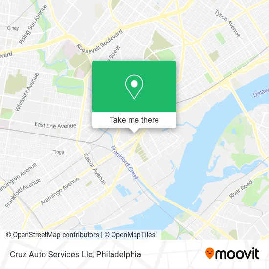 Cruz Auto Services Llc map