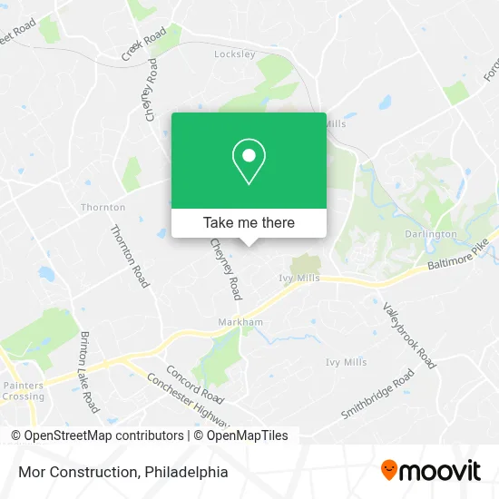Mor Construction map