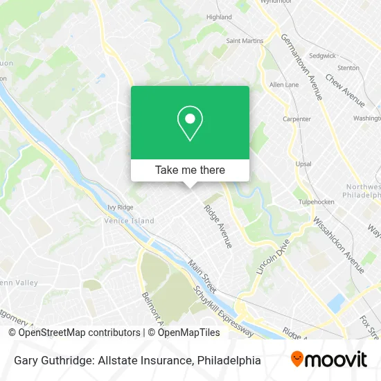 Gary Guthridge: Allstate Insurance map