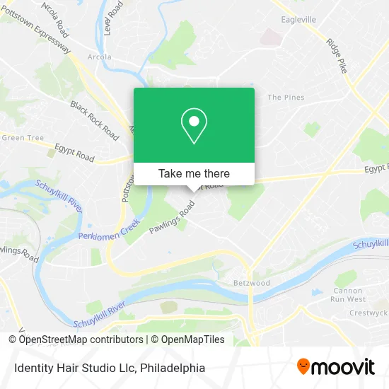 Identity Hair Studio Llc map