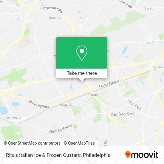 Rita's Italian Ice & Frozen Custard map