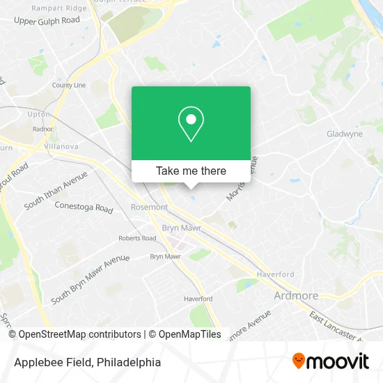 Applebee Field map