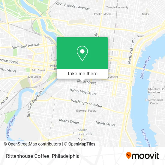 Rittenhouse Coffee map