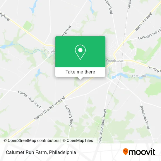Calumet Run Farm map