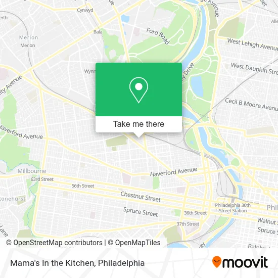 Mama's In the Kitchen map