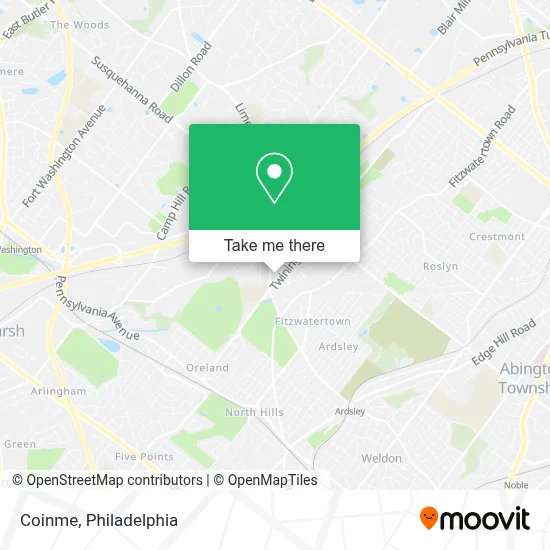 Coinme map