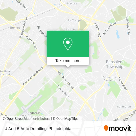 J And B Auto Detailing map