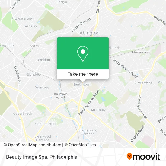 Beauty Image Spa map