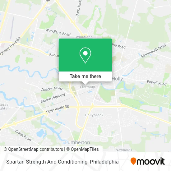 Spartan Strength And Conditioning map