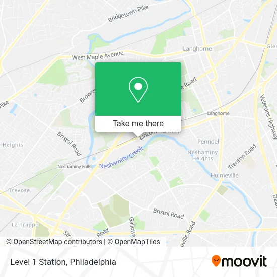 Level 1 Station map