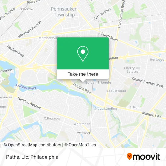 Paths, Llc map