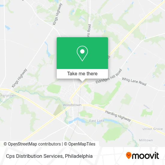 Cps Distribution Services map