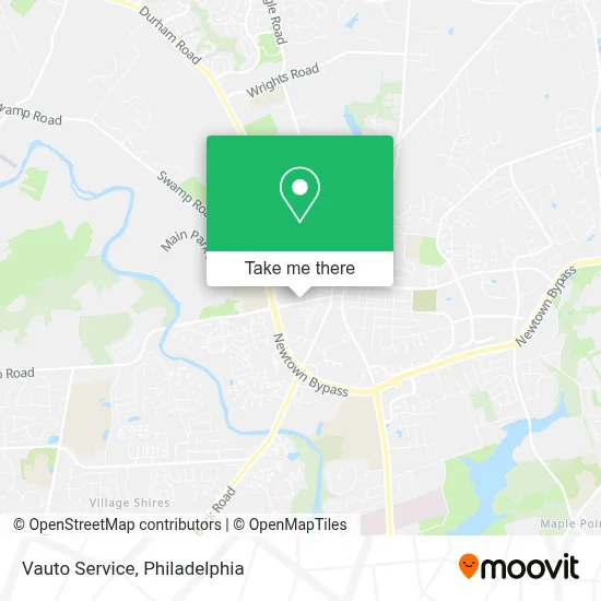 Vauto Service map