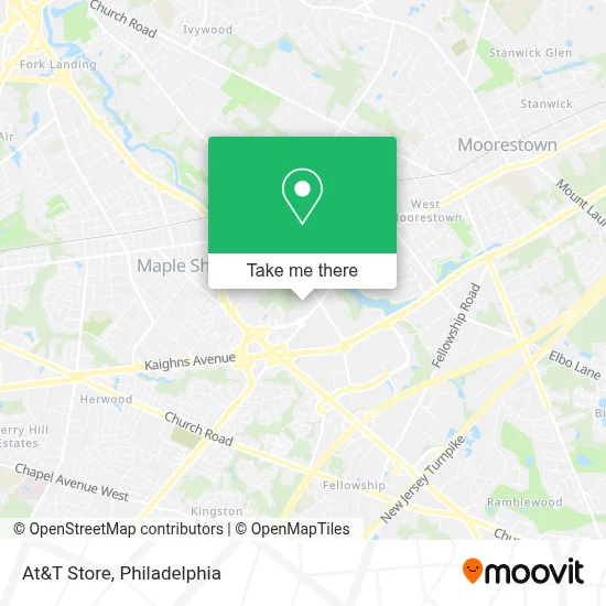 At&T Store map