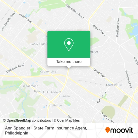 Ann Spangler - State Farm Insurance Agent map
