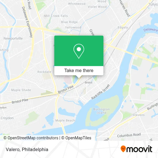 Valero map