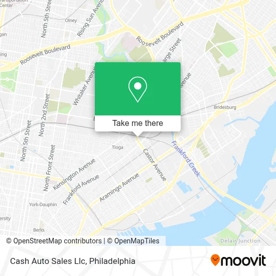 Cash Auto Sales Llc map