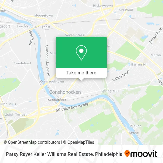 Patsy Rayer Keller Williams Real Estate map