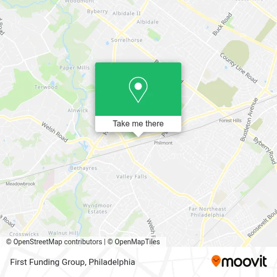 First Funding Group map