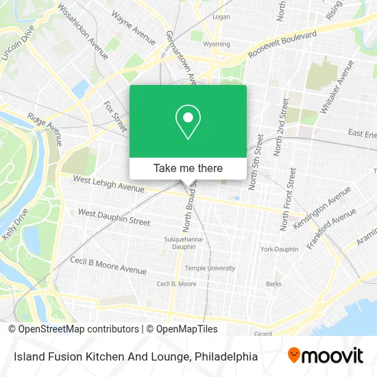 Island Fusion Kitchen And Lounge map