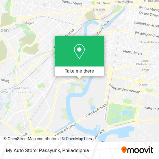 My Auto Store: Passyunk map