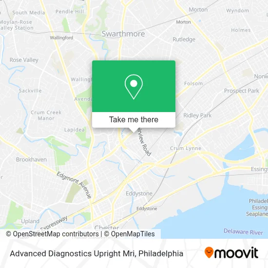 Advanced Diagnostics Upright Mri map