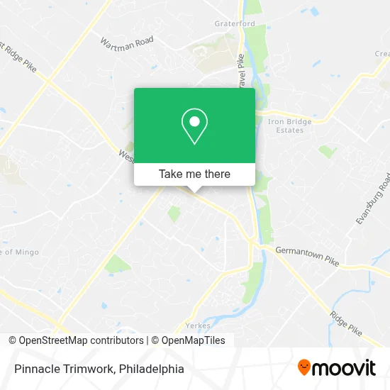 Pinnacle Trimwork map