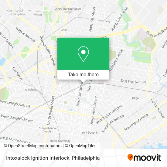 Intoxalock Ignition Interlock map