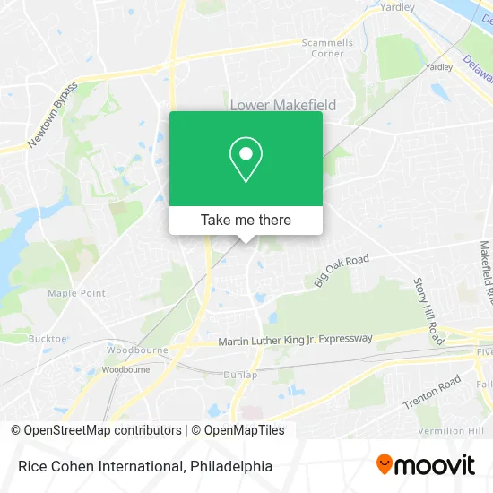 Rice Cohen International map