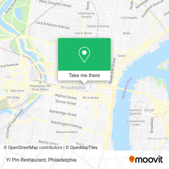 Yi Pin Restaurant map
