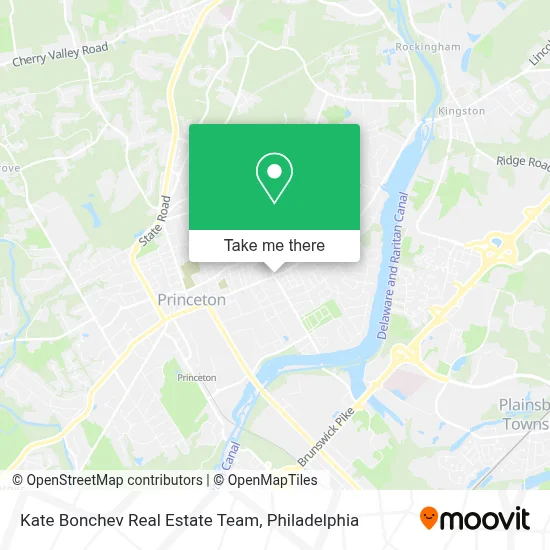 Kate Bonchev Real Estate Team map