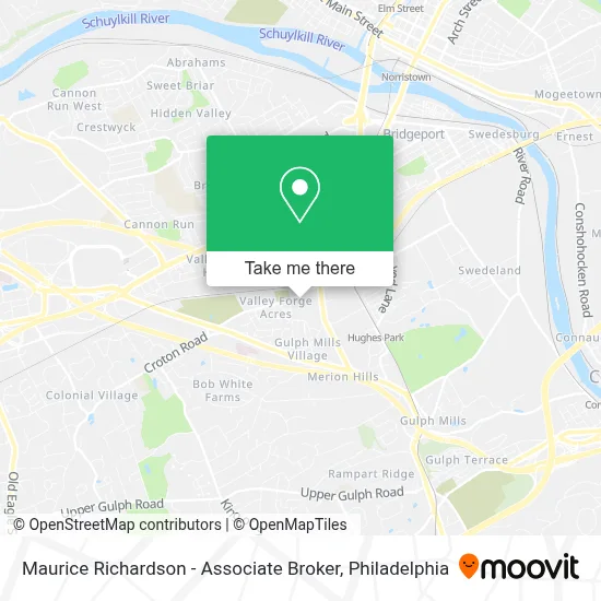 Maurice Richardson - Associate Broker map