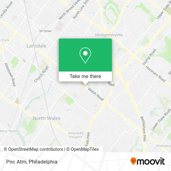 Pnc Atm map