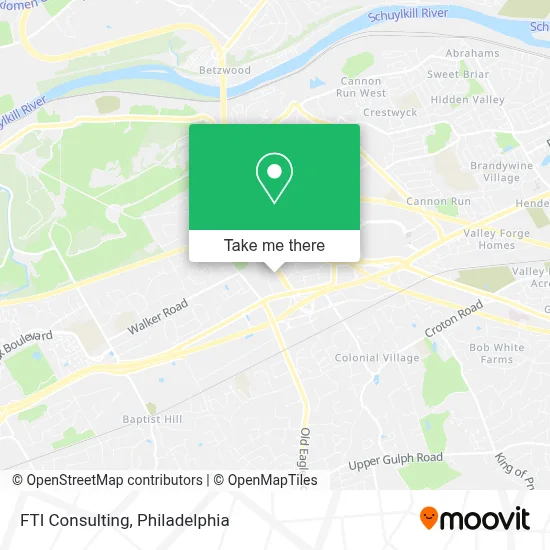 Fti Consulting map