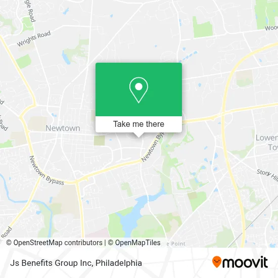 Js Benefits Group Inc map
