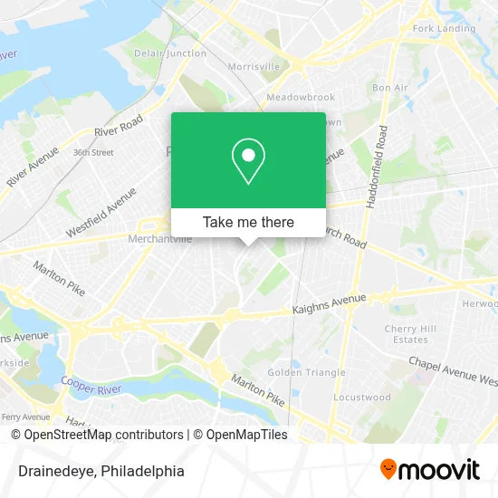 Drainedeye map