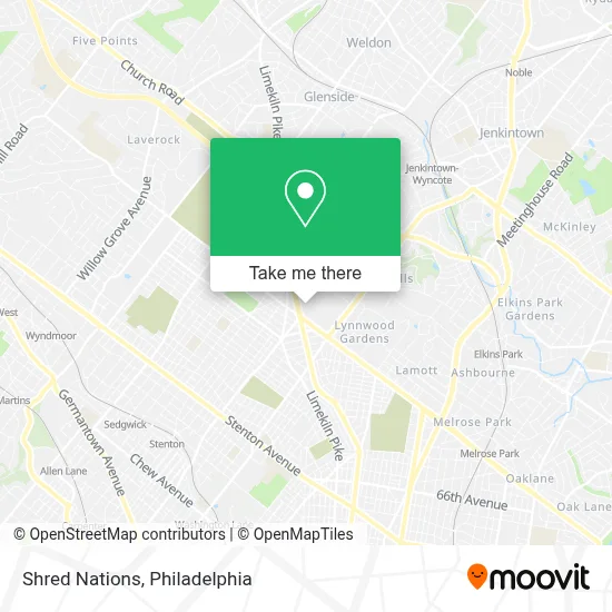 Shred Nations map