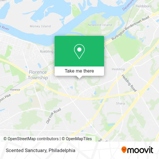 Scented Sanctuary map