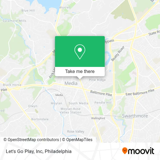 Let's Go Play, Inc map