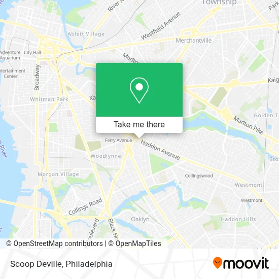 Scoop Deville map