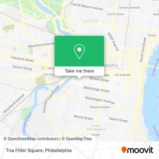 Tria Fitler Square map