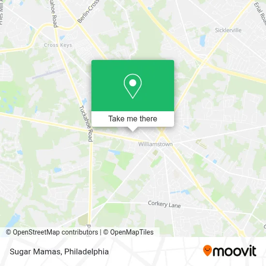 Sugar Mamas map