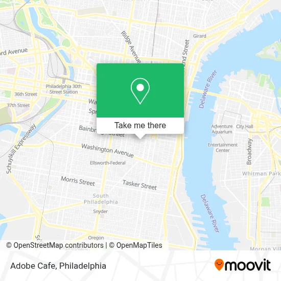 Adobe Cafe map