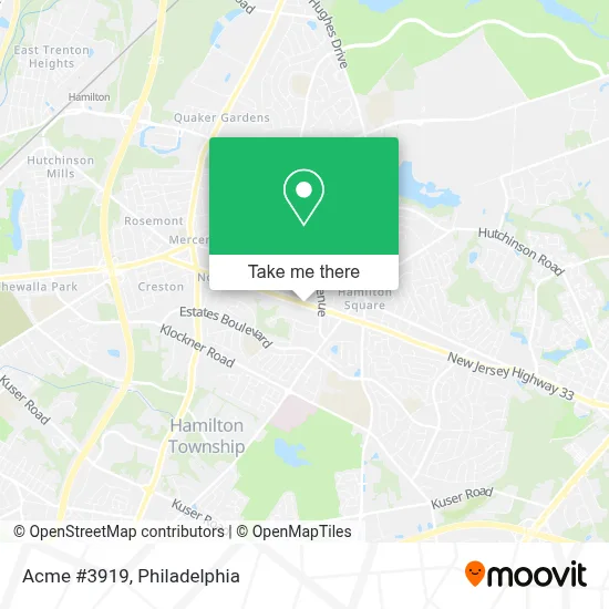 Acme #3919 map
