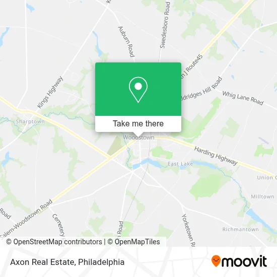 Axon Real Estate map
