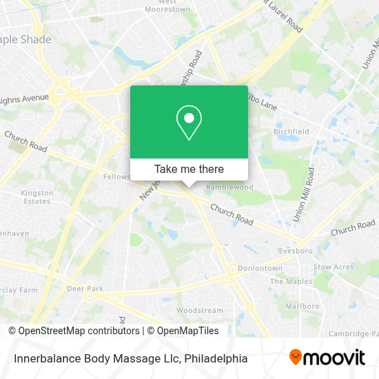 Innerbalance Body Massage Llc map